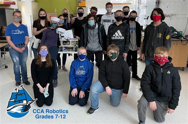  CCA Robotics Team photo